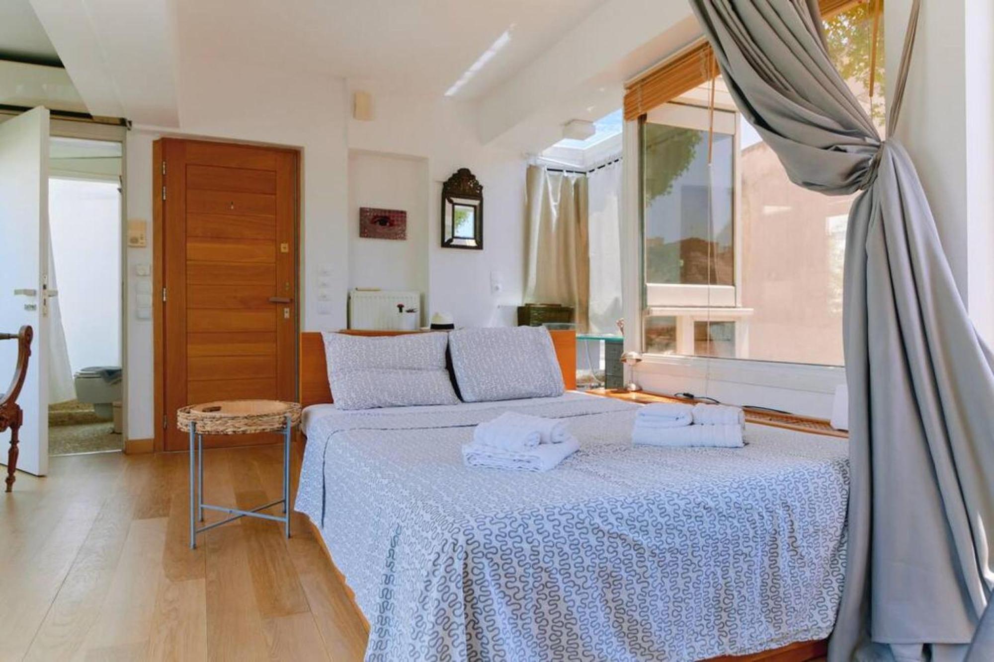 360 View In Roof Top Appartment With Patio Atenas Exterior foto