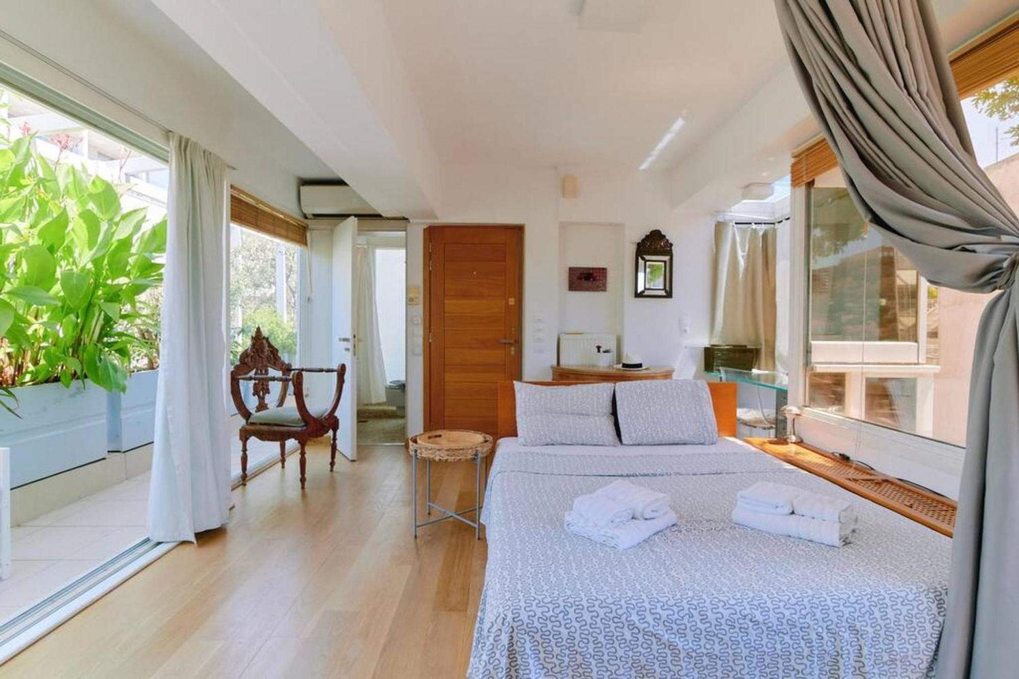360 View In Roof Top Appartment With Patio Atenas Exterior foto